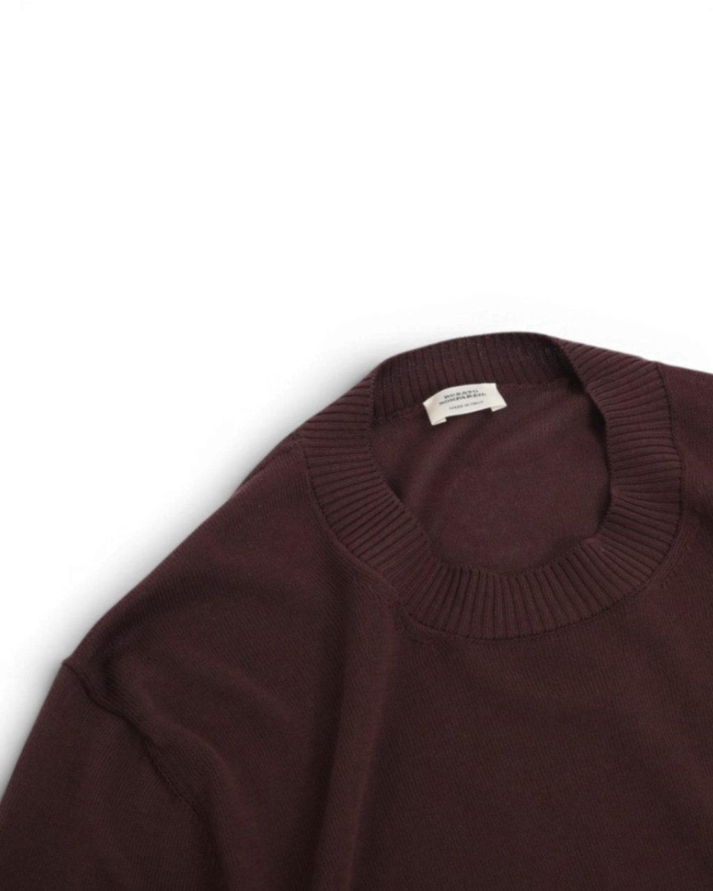 Dark Brown Nonpareil Cotton Sweater