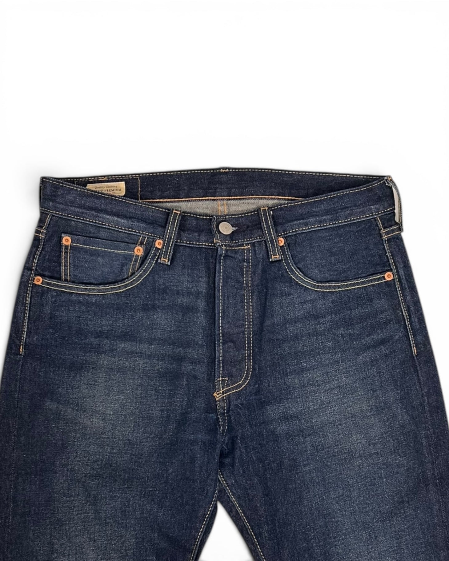 Dark Blue Mid-Rise 501 ST