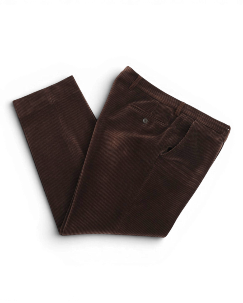Chocolate Brown Corduroy Trousers