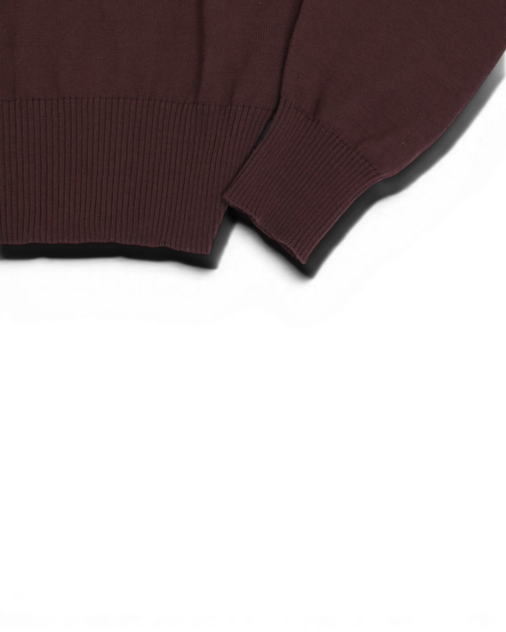 Dark Brown Nonpareil Cotton Sweater