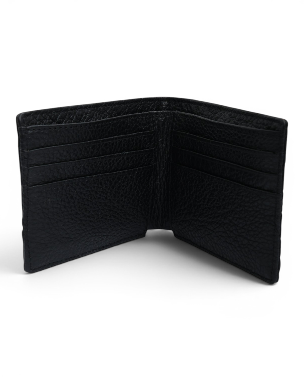 Black Crocodile Bifold Wallet