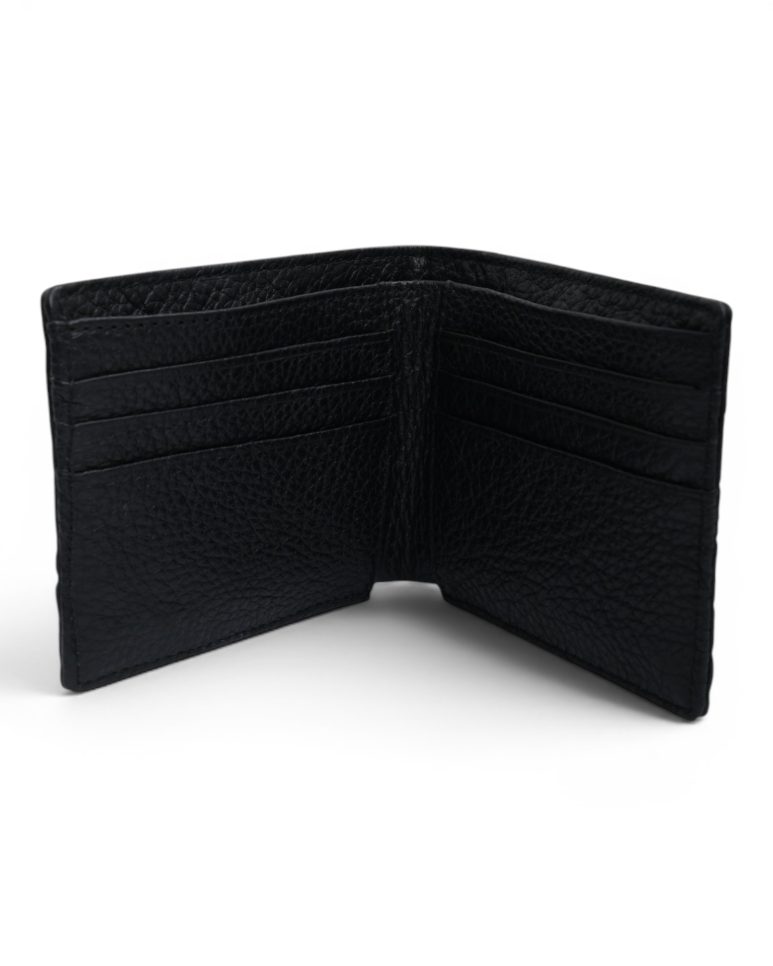 Black Crocodile Bifold Wallet