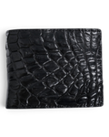 Black Crocodile Bifold Wallet
