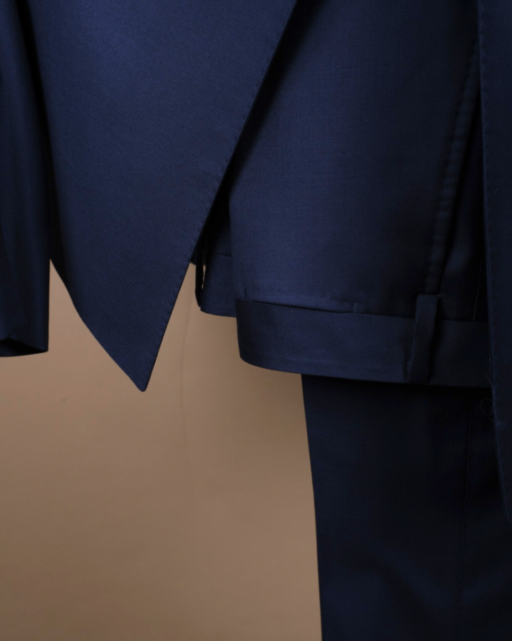 Navy DB. Wool Twill Suit