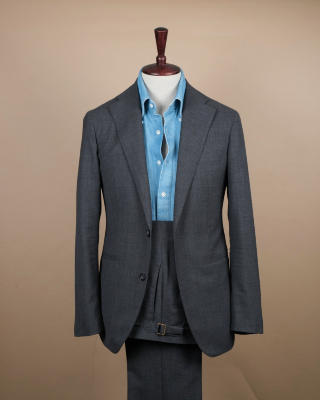 Charcoal Loro Piana "Twister" Suit