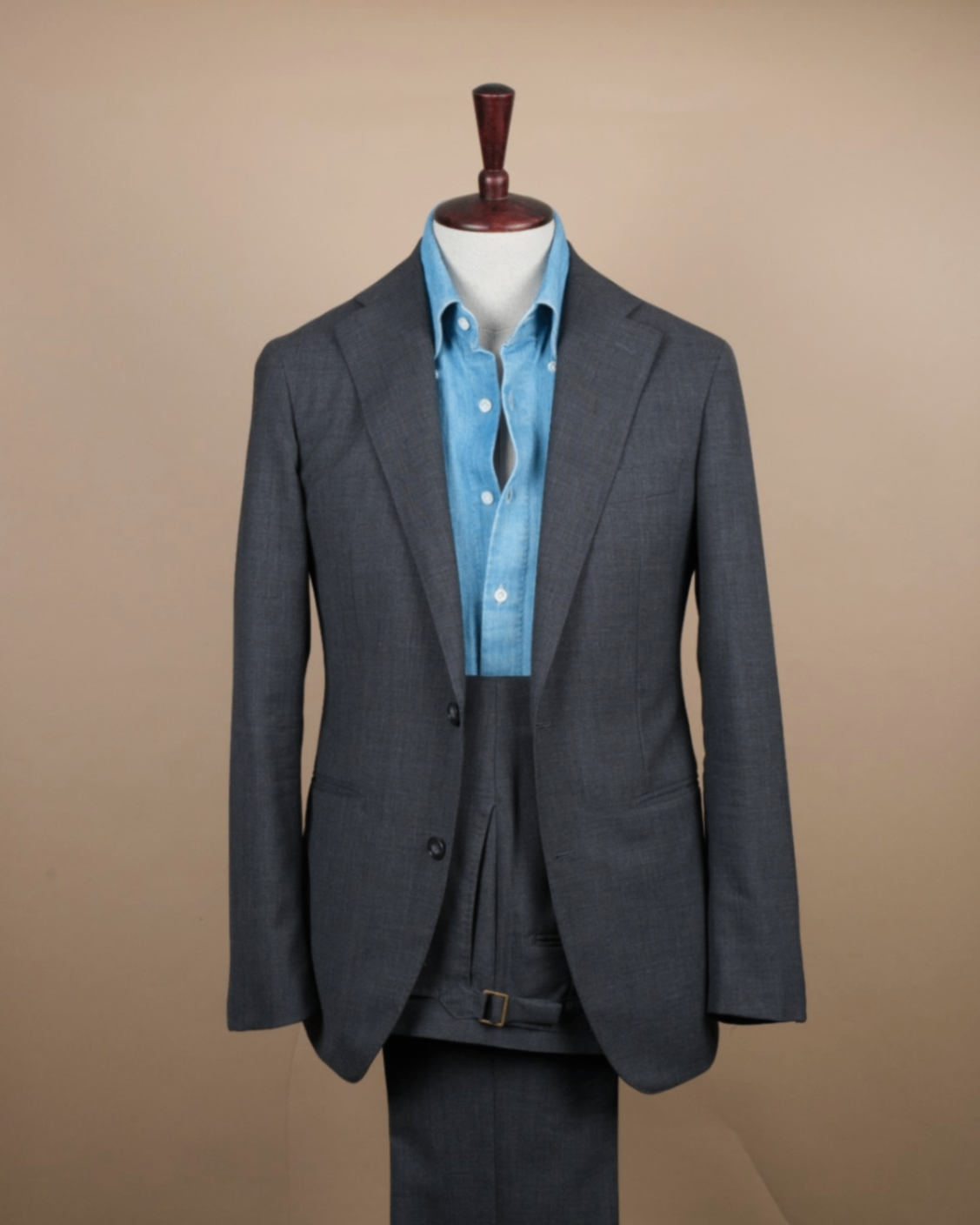 Charcoal Loro Piana "Twister" Suit