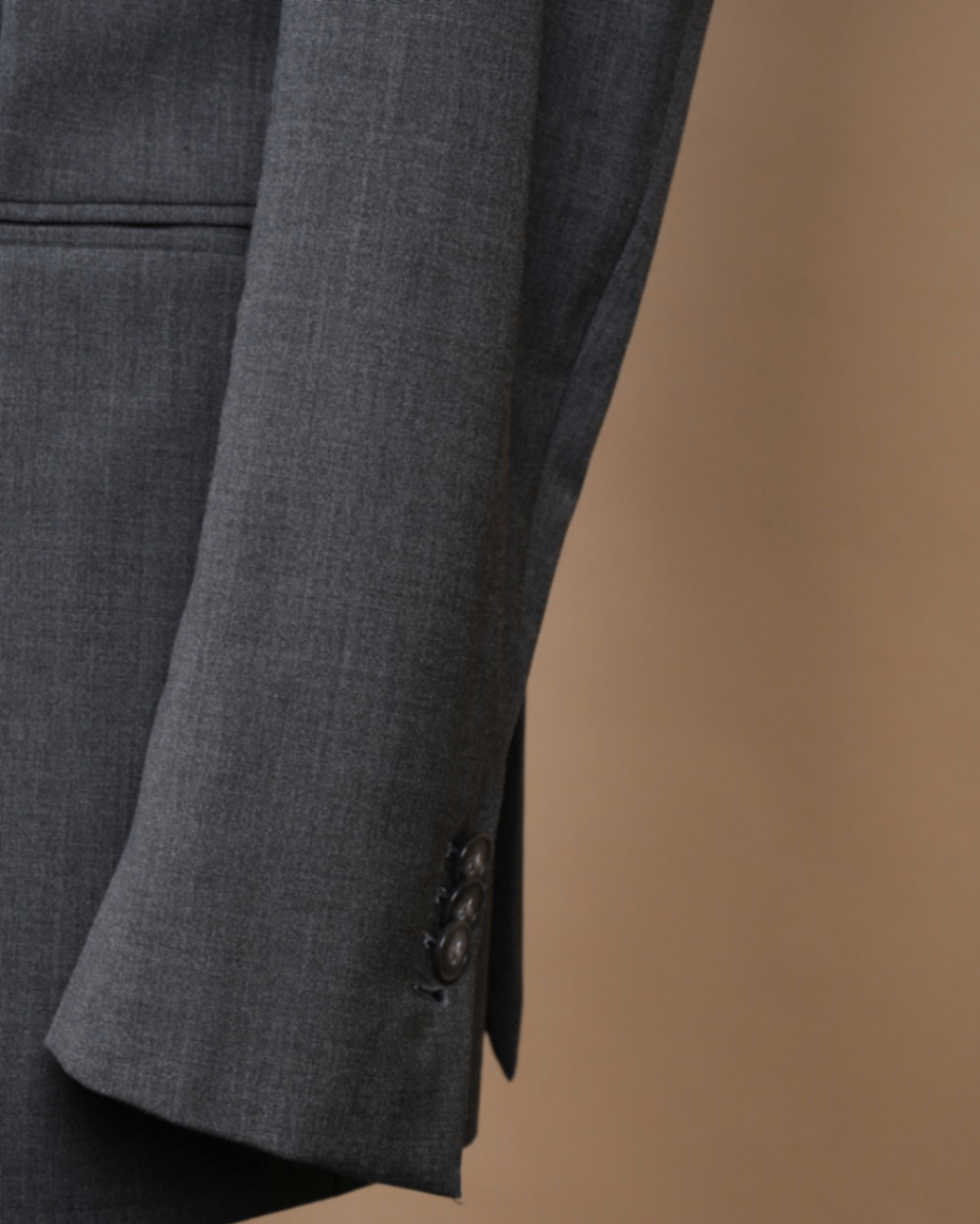 Charcoal Loro Piana "Twister" Suit