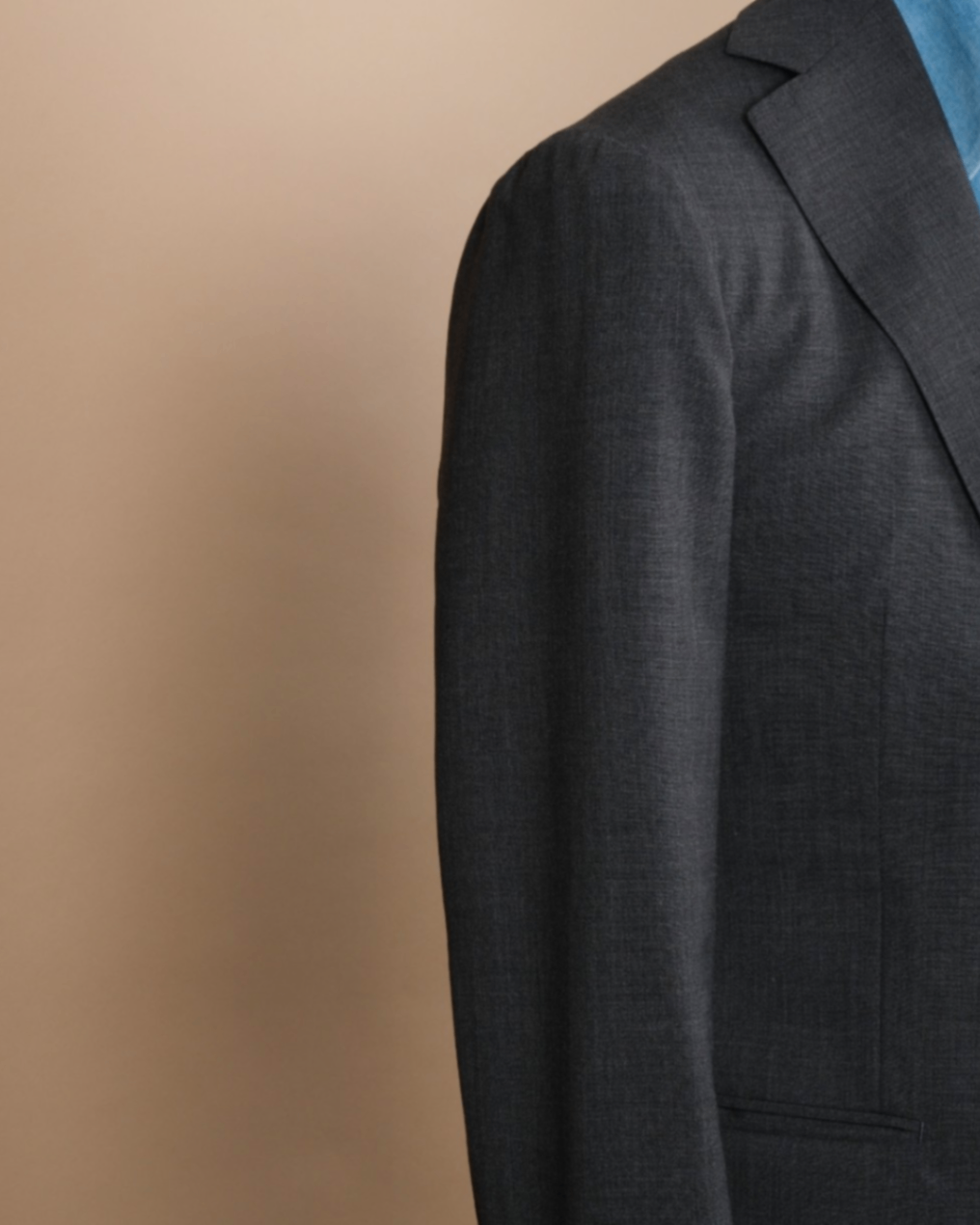 Charcoal Loro Piana "Twister" Suit