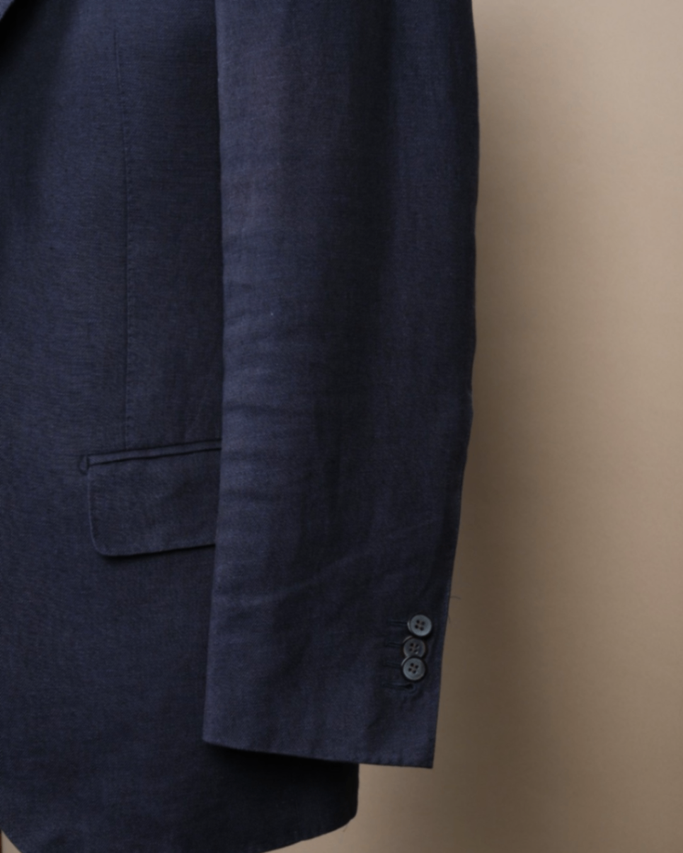 Navy Baird McNutt Irish Linen Sports Jacket
