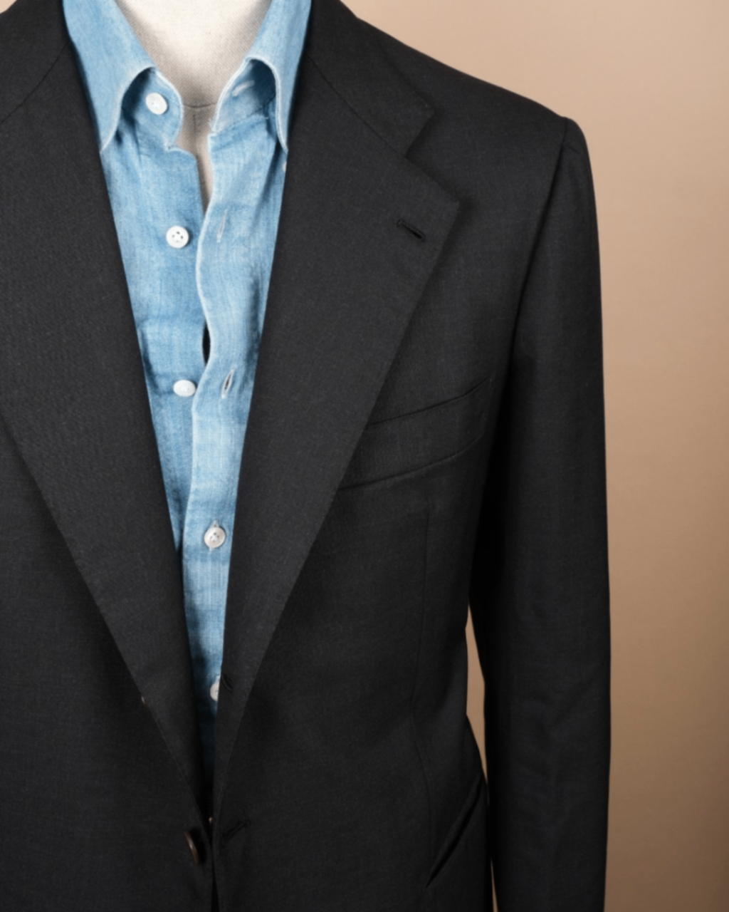 Anthracite Wool Sports Jacket