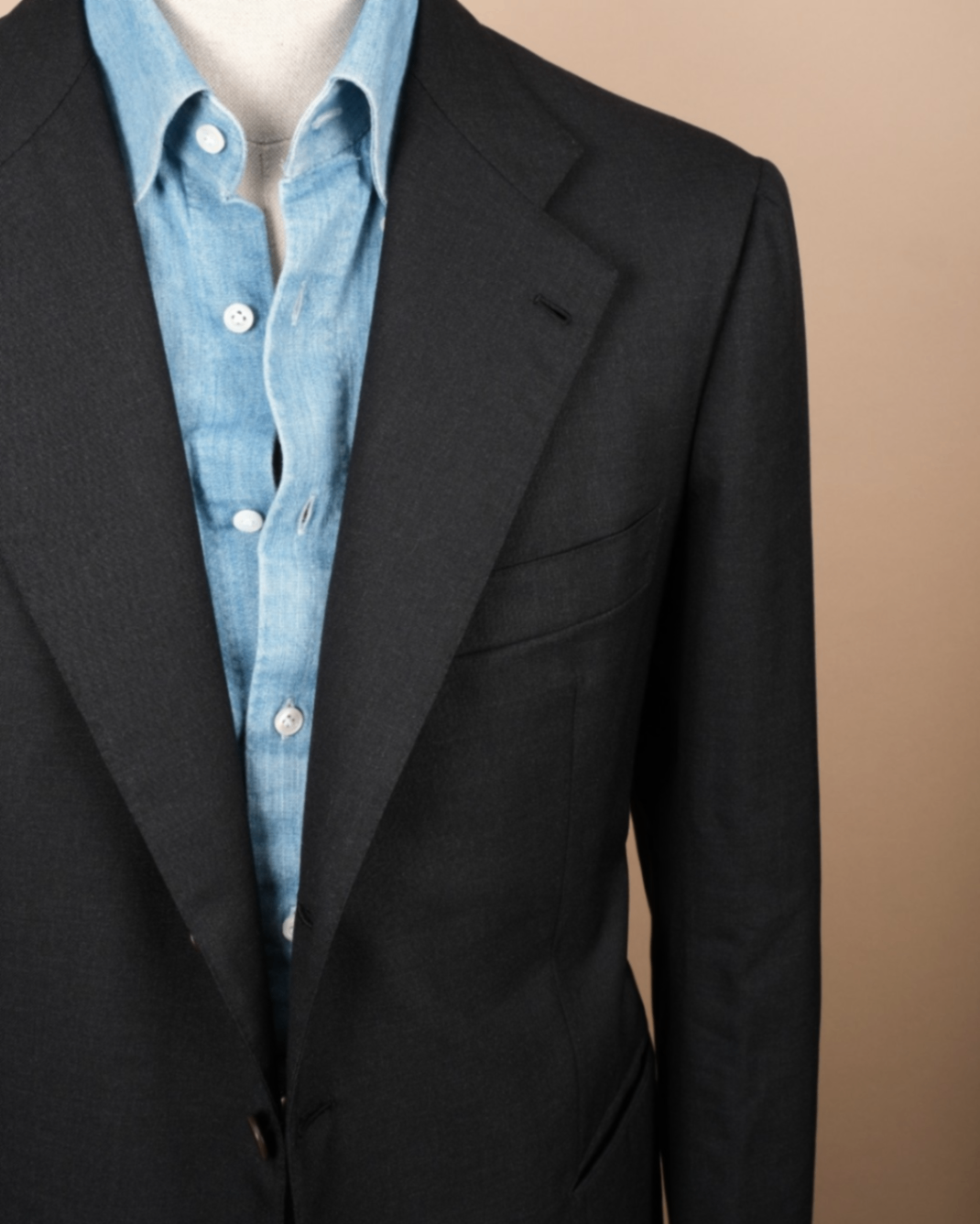 Anthracite Wool Sports Jacket
