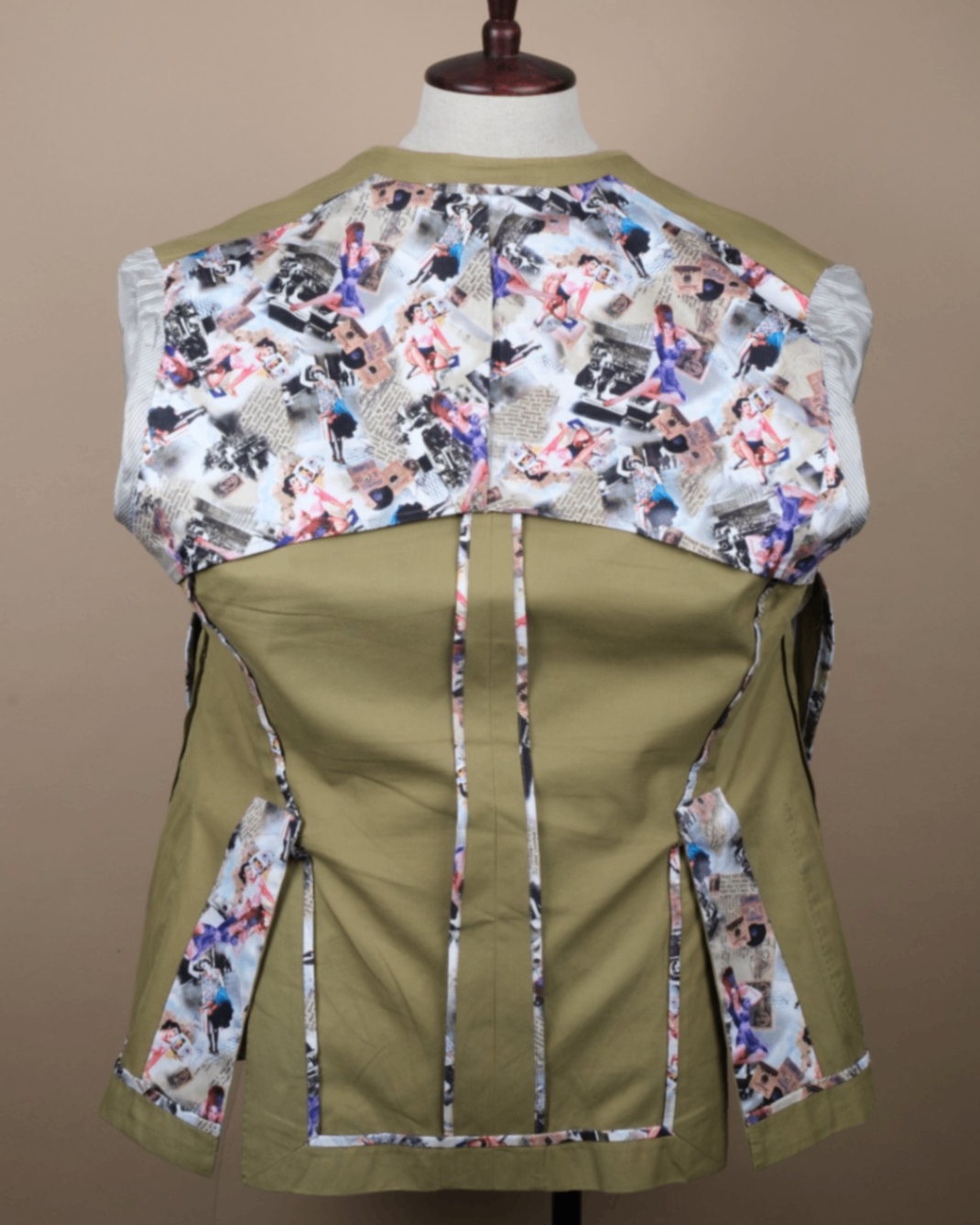 Pale Green Caccioppoli Cotton DB. Suit