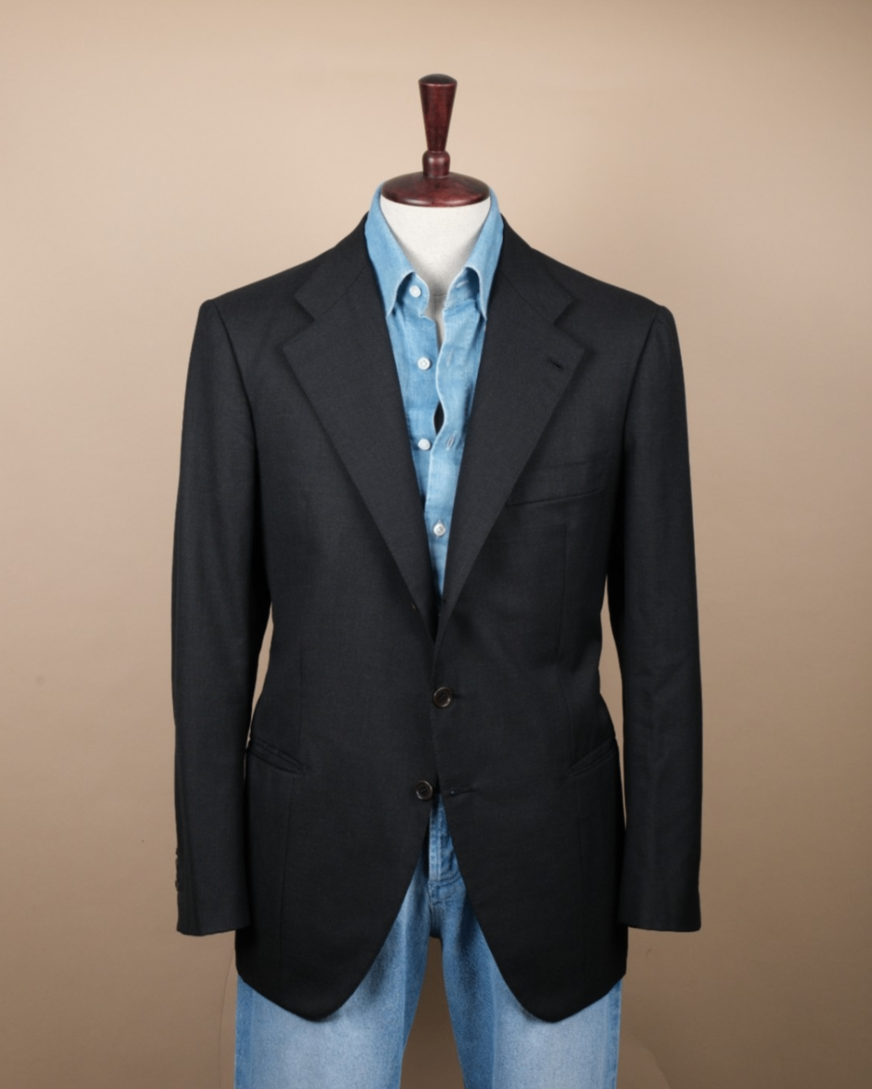 Anthracite Wool Sports Jacket