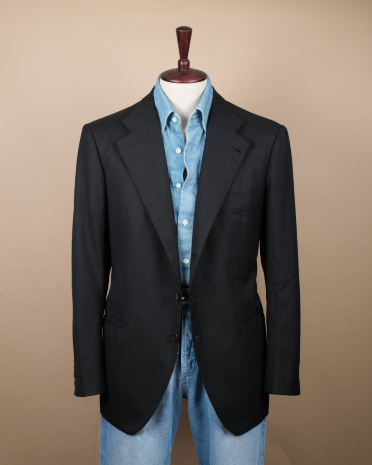 Anthracite Wool Sports Jacket