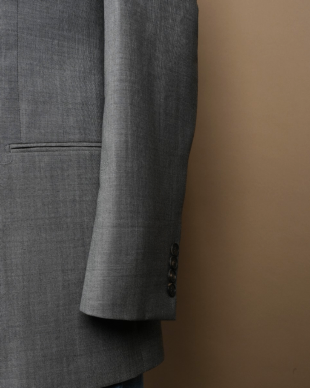 Mid-Grey Birdseye Sports Jacket