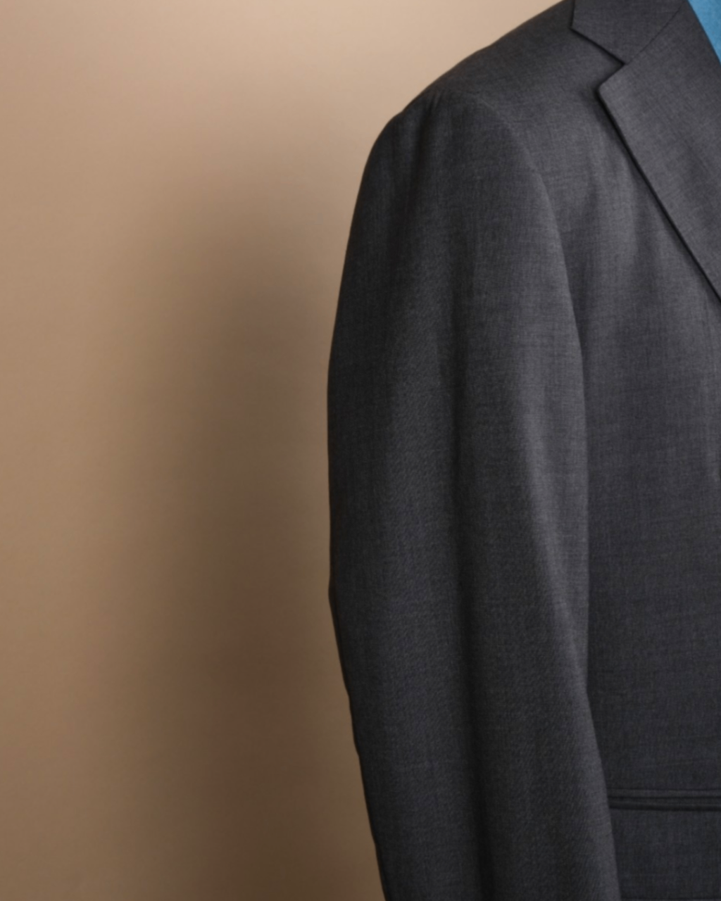 Charcoal Single-Breasted Suit