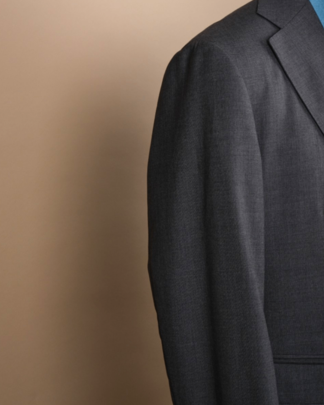 Charcoal Single-Breasted Suit