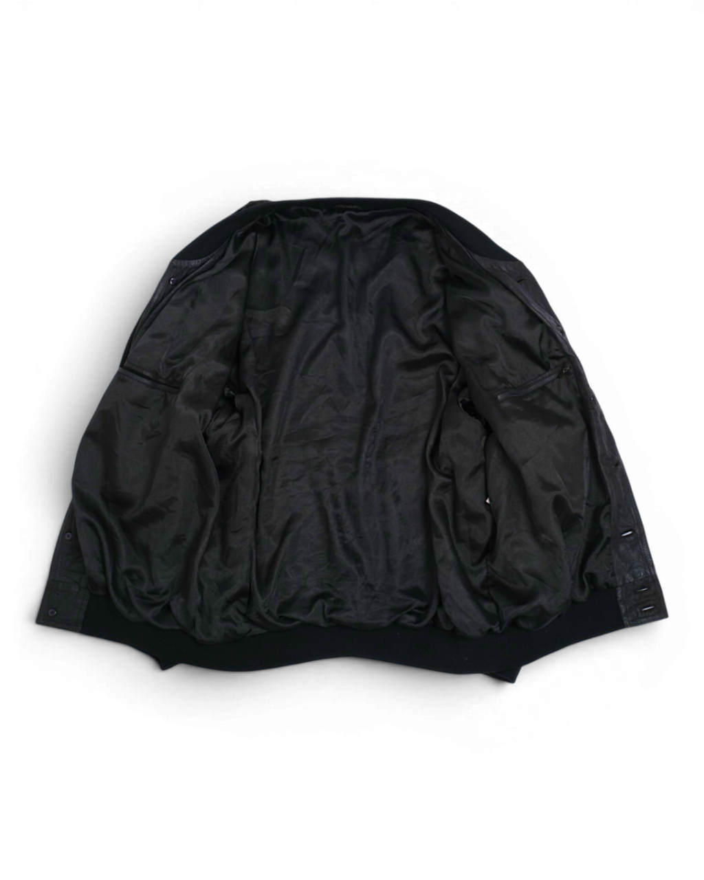 Black Suede Flight Jacket
