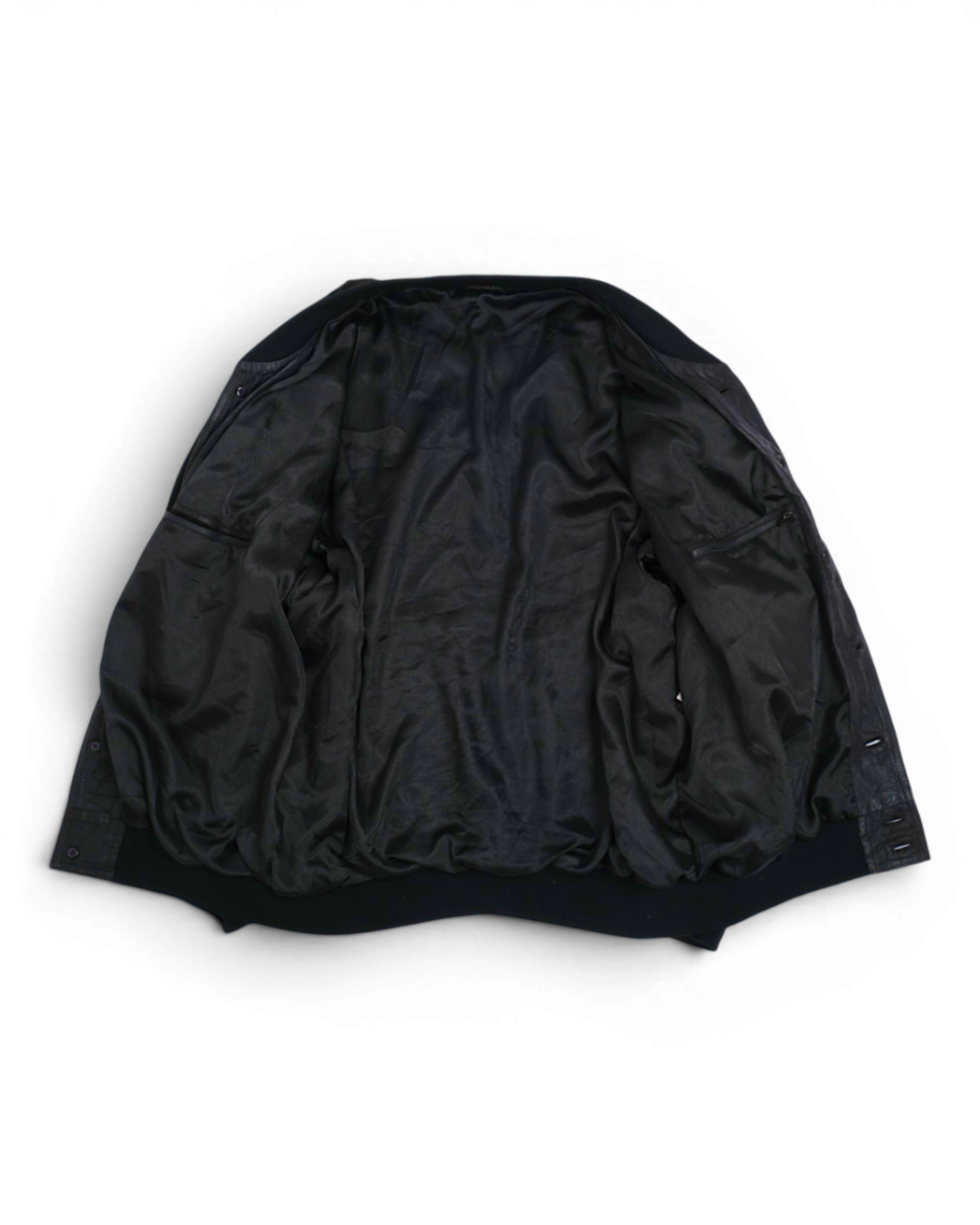 Black Suede Flight Jacket