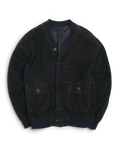 Black Suede Flight Jacket