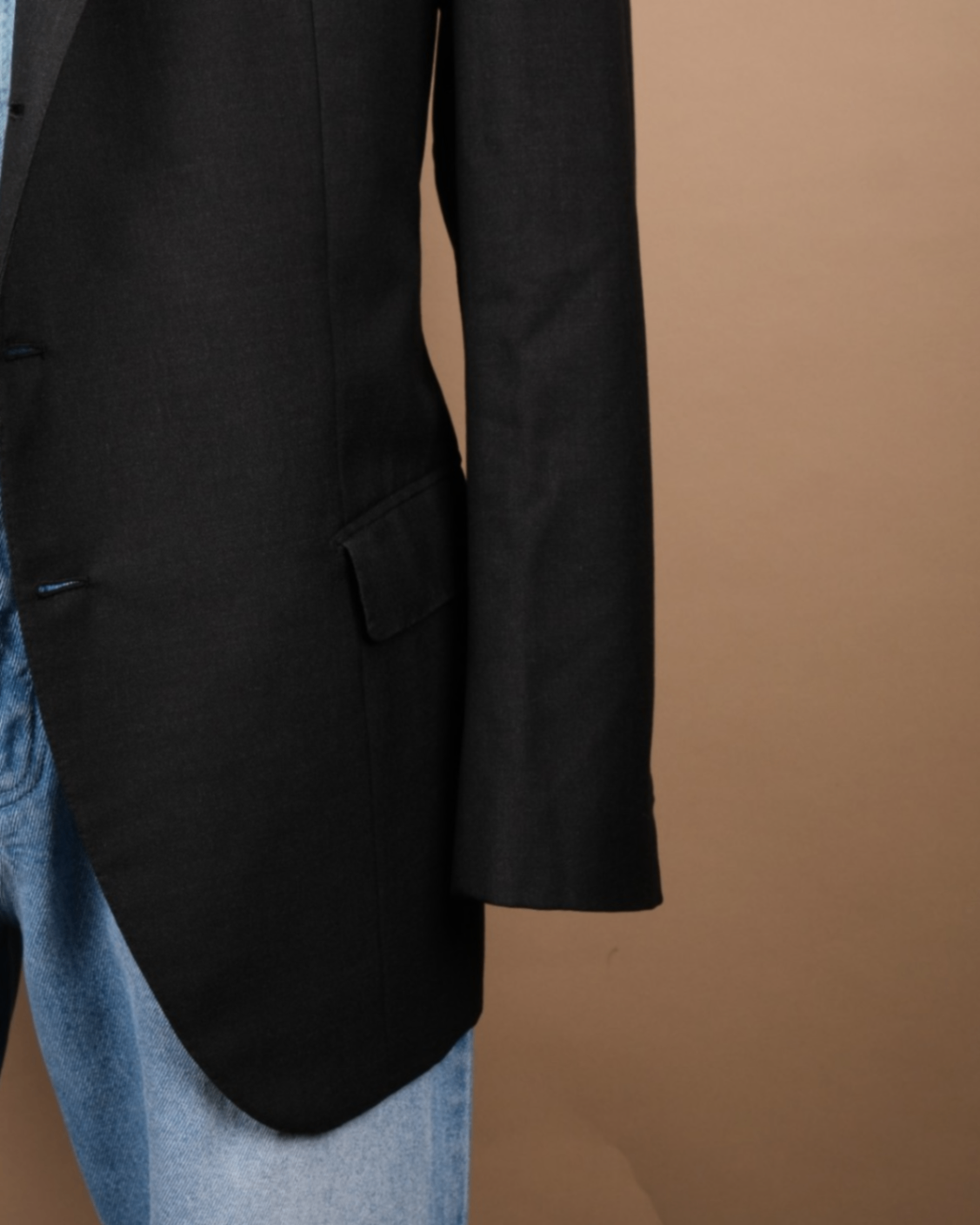 Anthracite Wool Sports Jacket