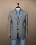 Mid-Grey Birdseye Sports Jacket