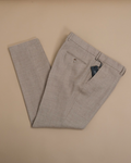 Oatmeal Wool/Linen Trousers