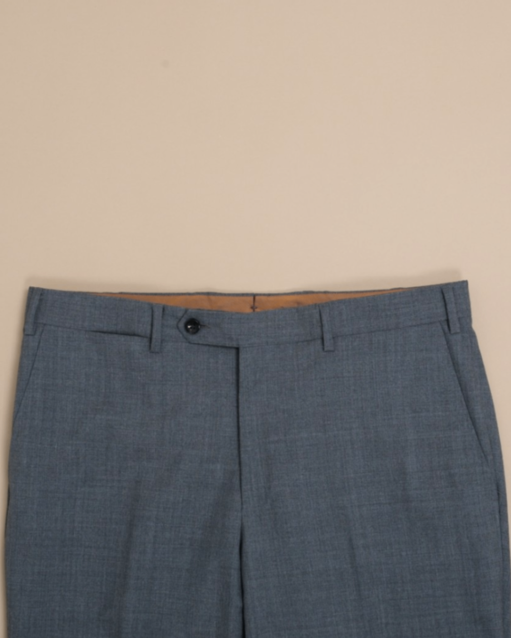 Charcoal Super 120´s Virgin Wool Trousers