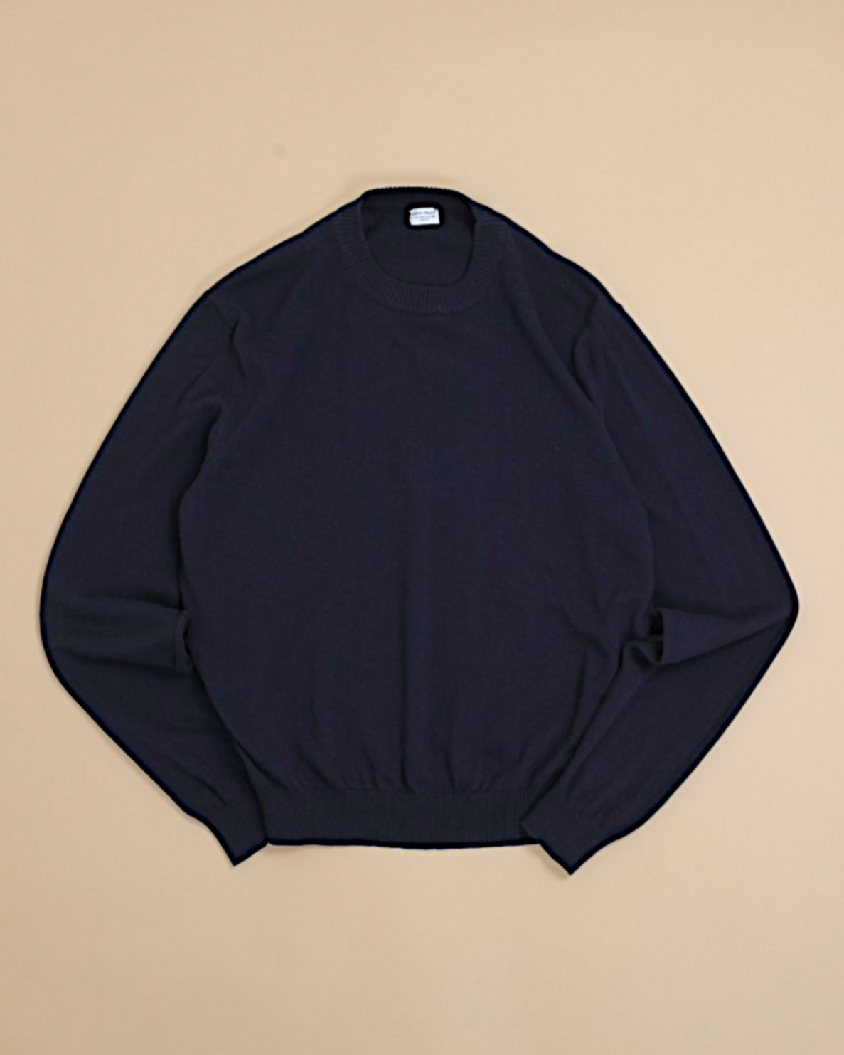 Navy Cotton Crewneck