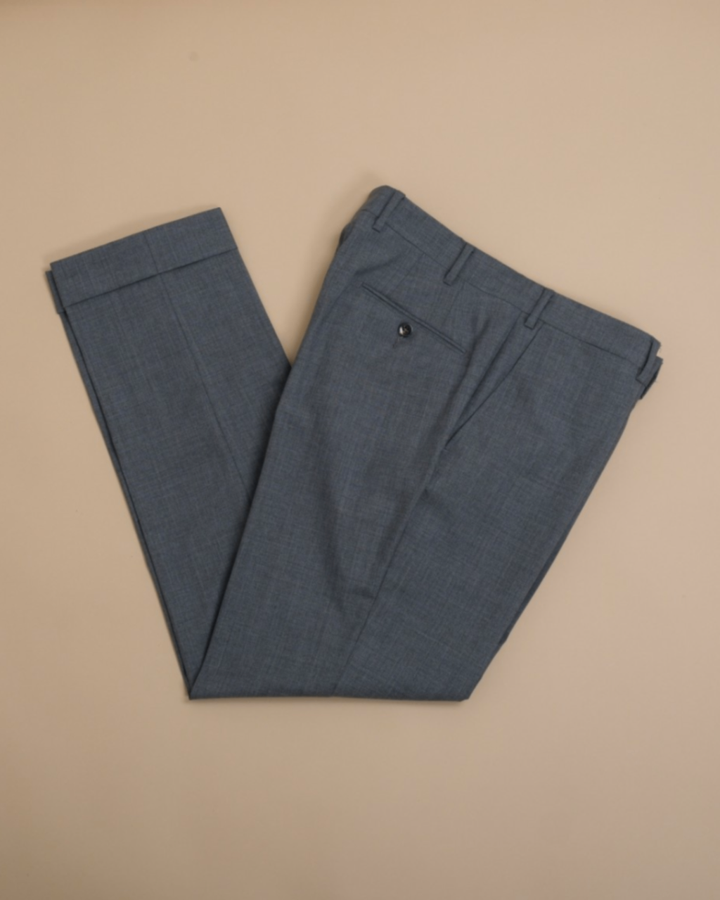 Charcoal Super 120´s Virgin Wool Trousers