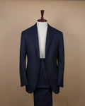 Navy Hairline Stripe Super 120´s Suit