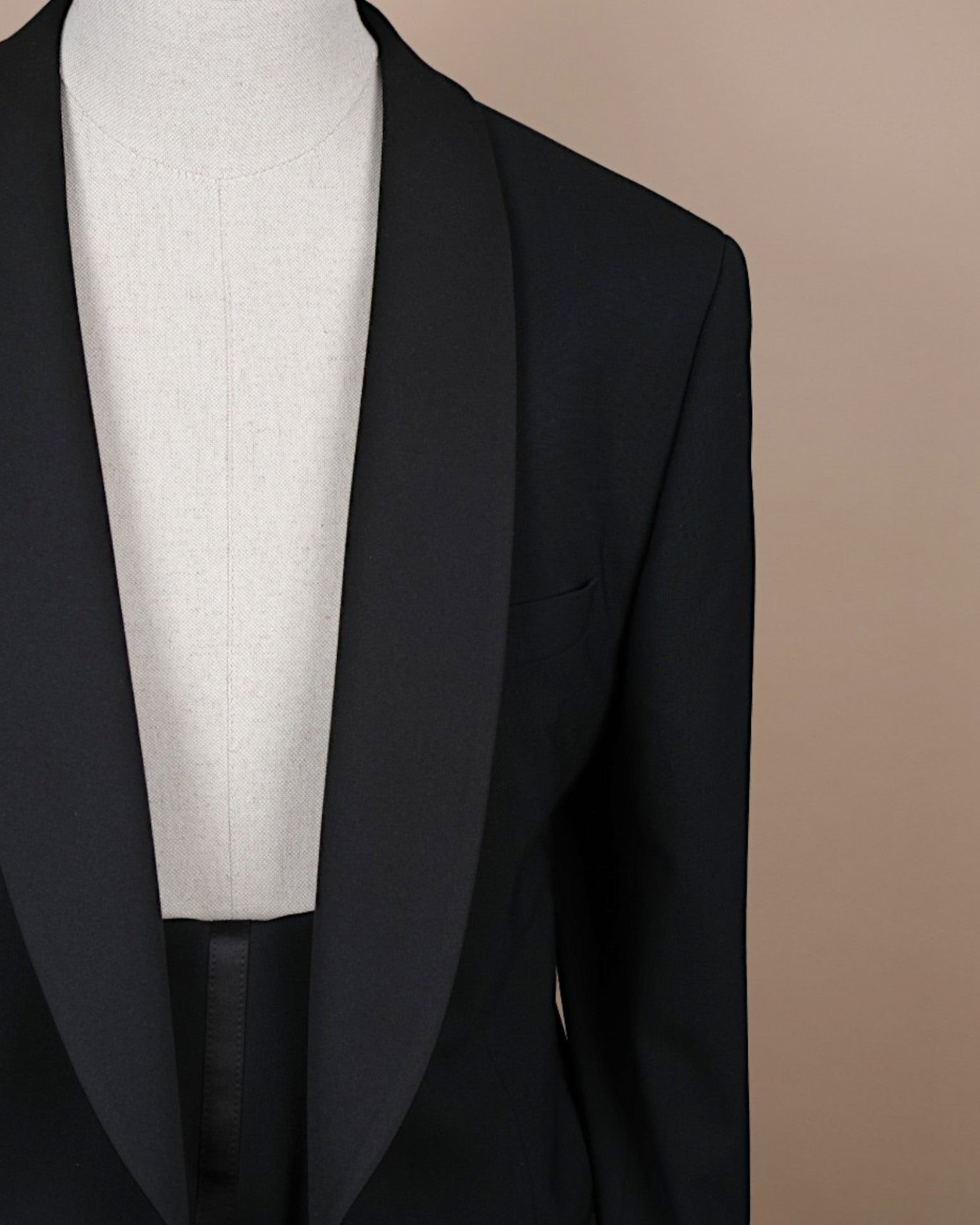 Black Shawl Lapel Tuxedo