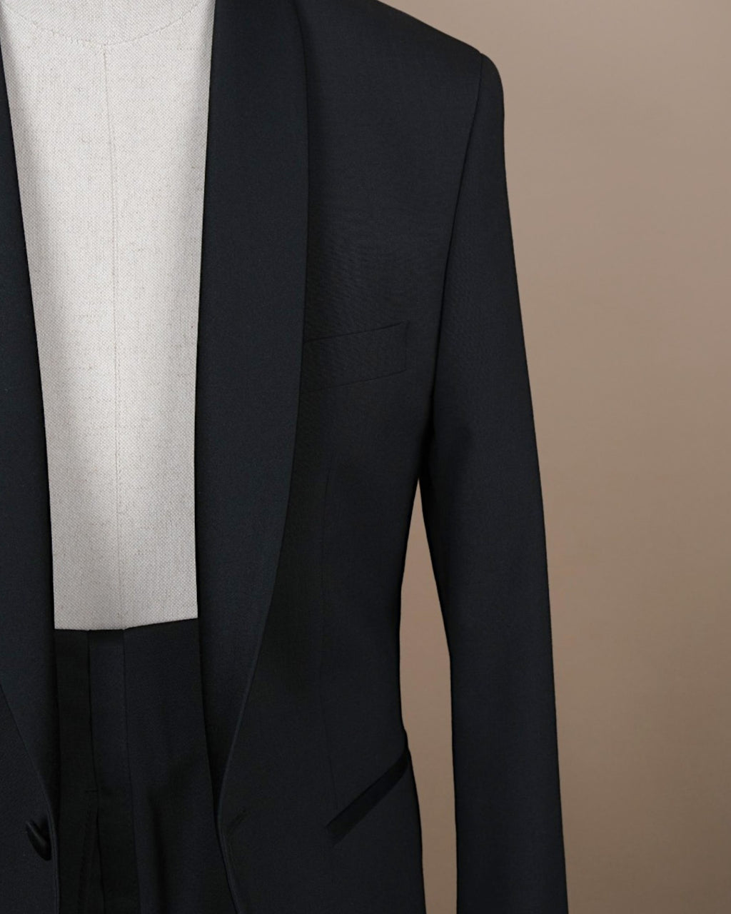 Black Shawl Lapel Tuxedo