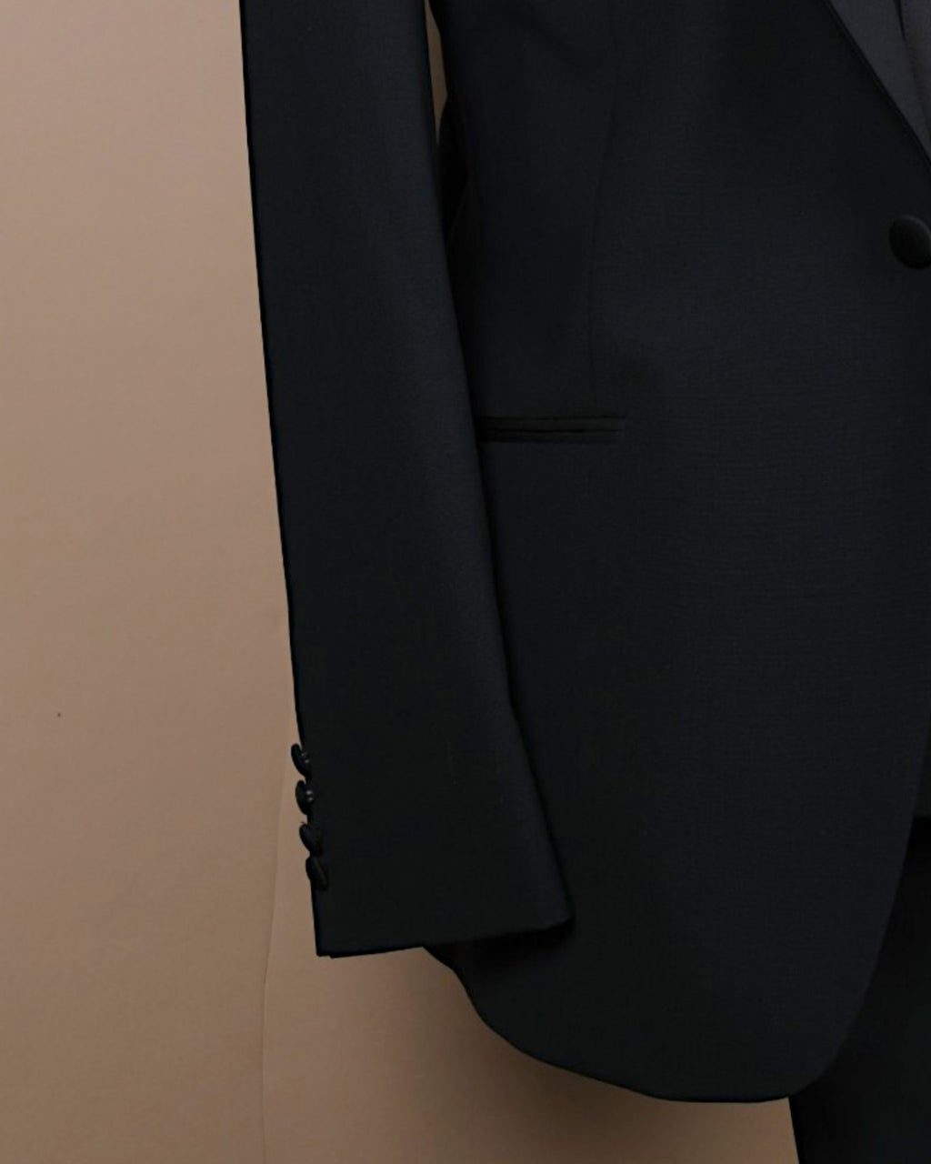 Black Shawl Lapel Tuxedo