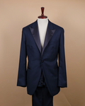 Midnight Blue Peak Lapel Tuxedo
