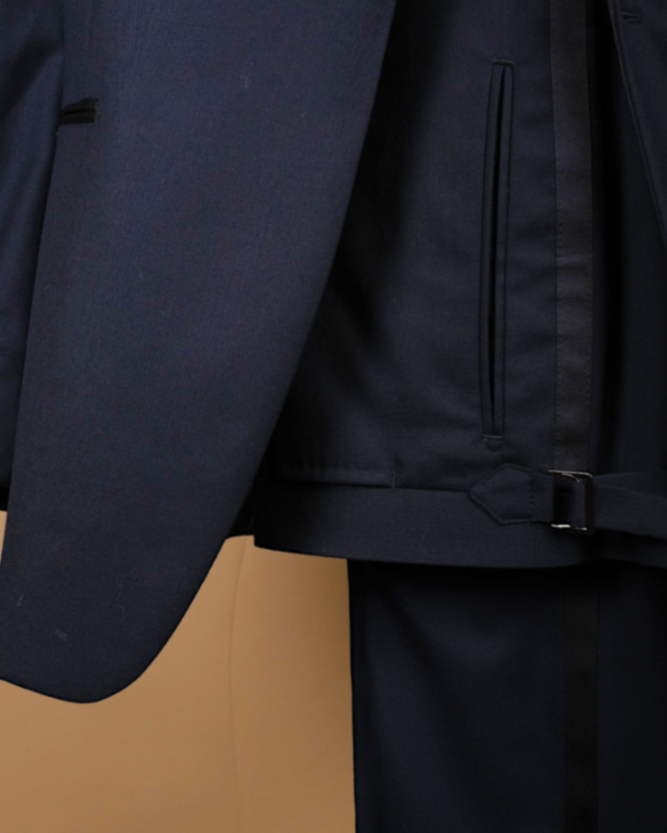 Midnight Blue Peak Lapel Tuxedo