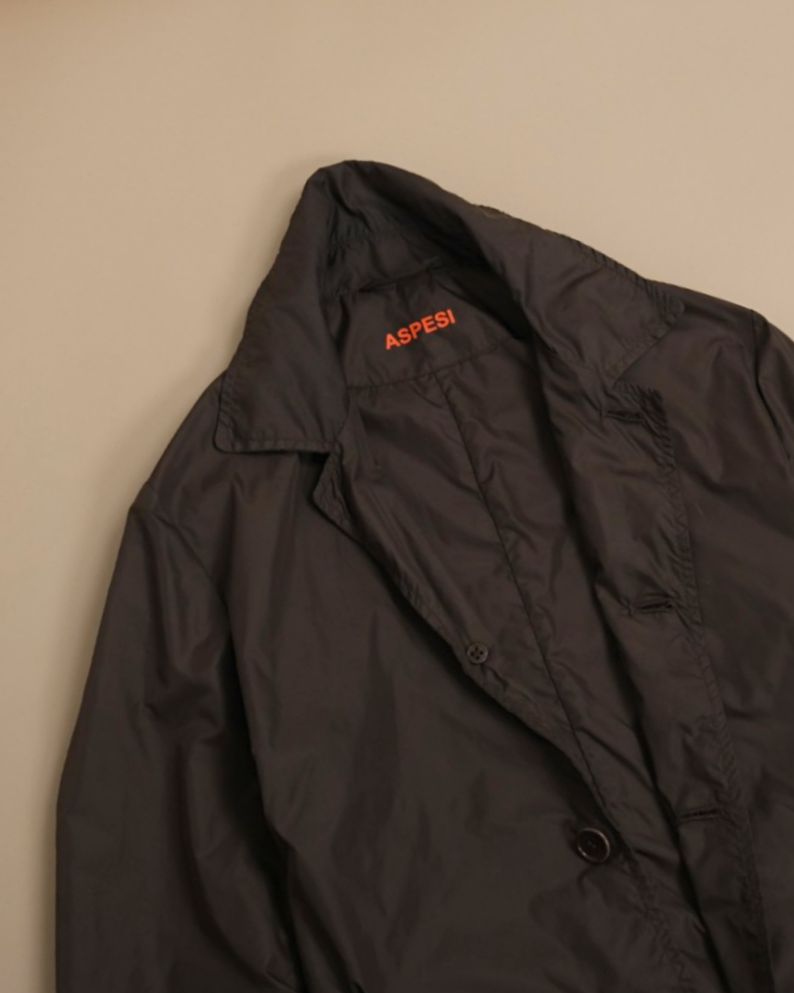 Dark Olive Nylon car Coat