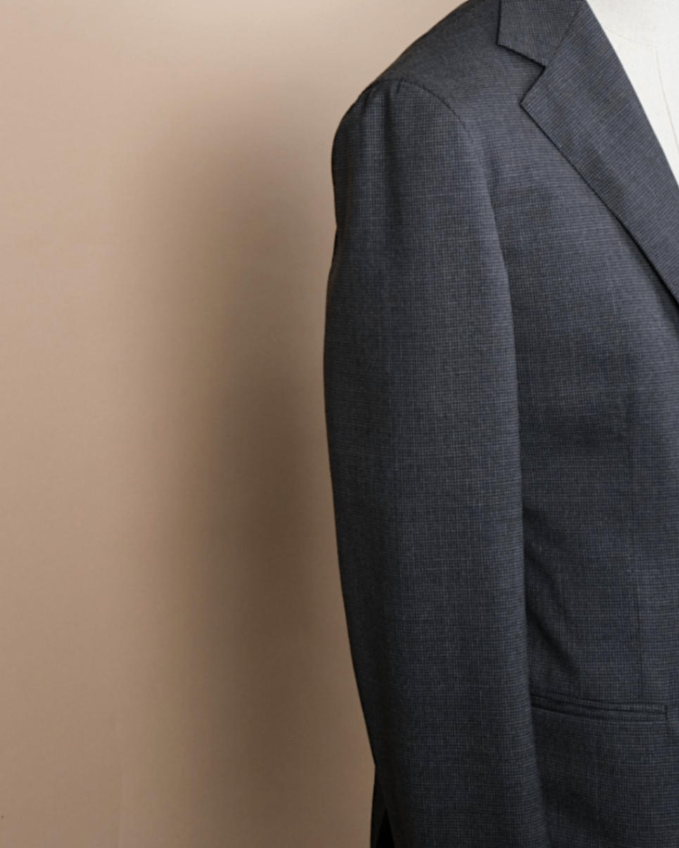 Charcoal Puppytooth Suit