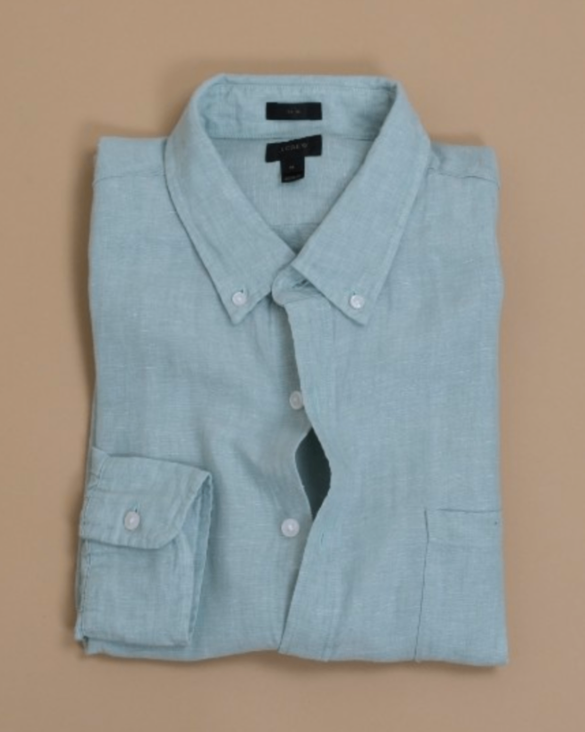 Mint Green BD. Irish Linen Shirt