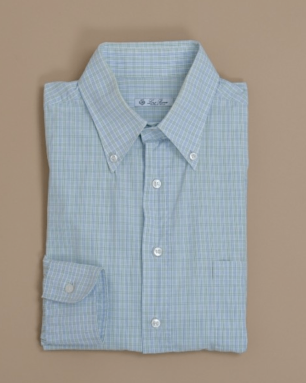 Mini Plaid Checked BD. Poplin Shirt