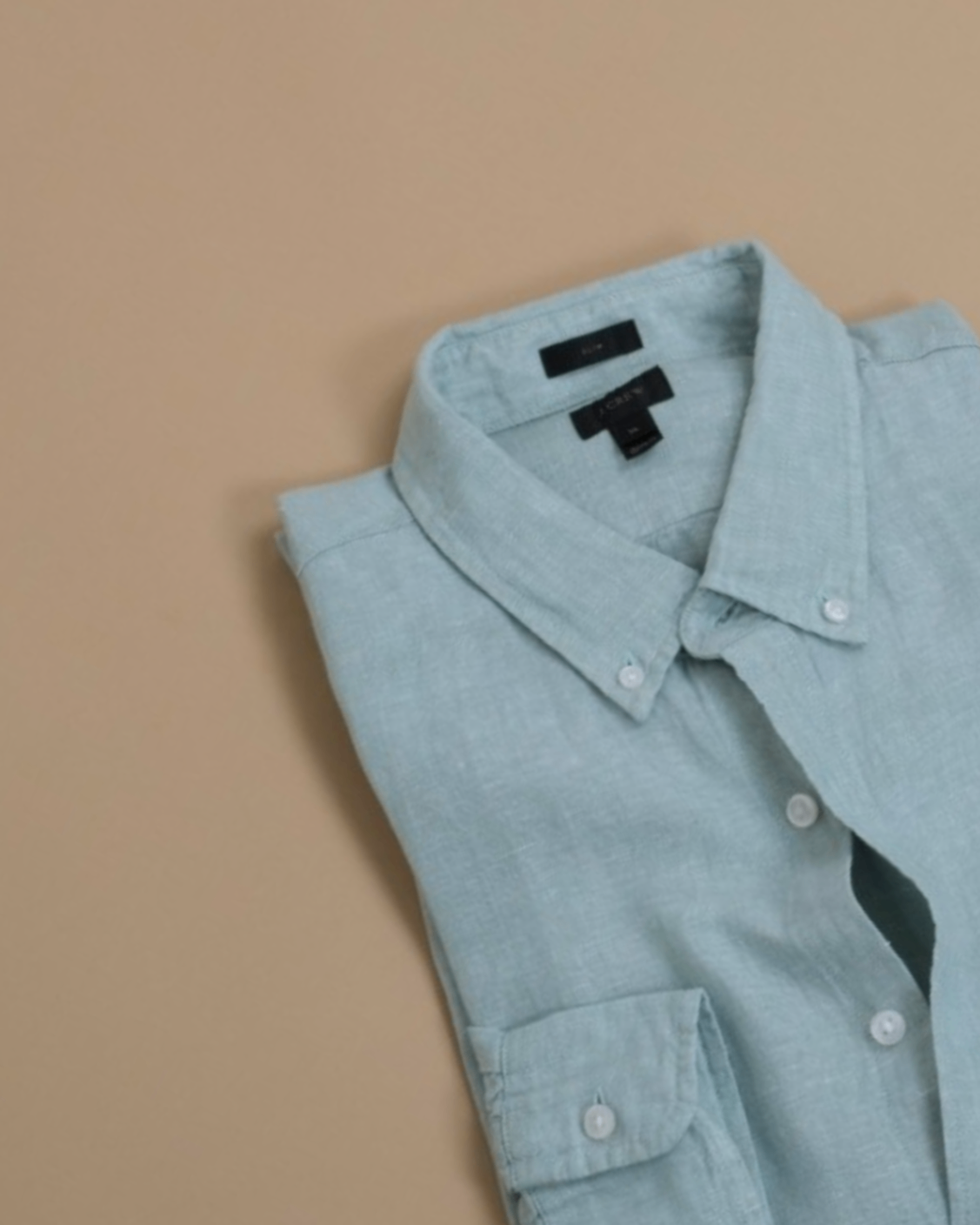 Mint Green BD. Irish Linen Shirt