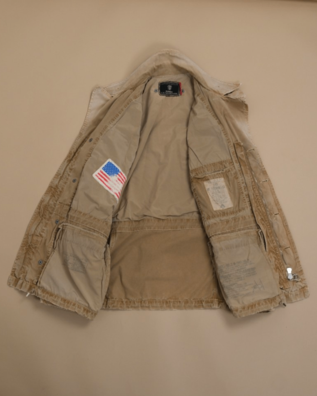 Faded Khaki M-1943 Field Jacket