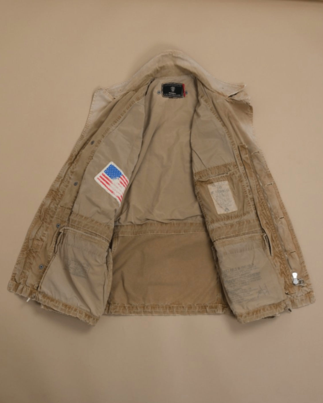 Faded Khaki M-1943 Field Jacket