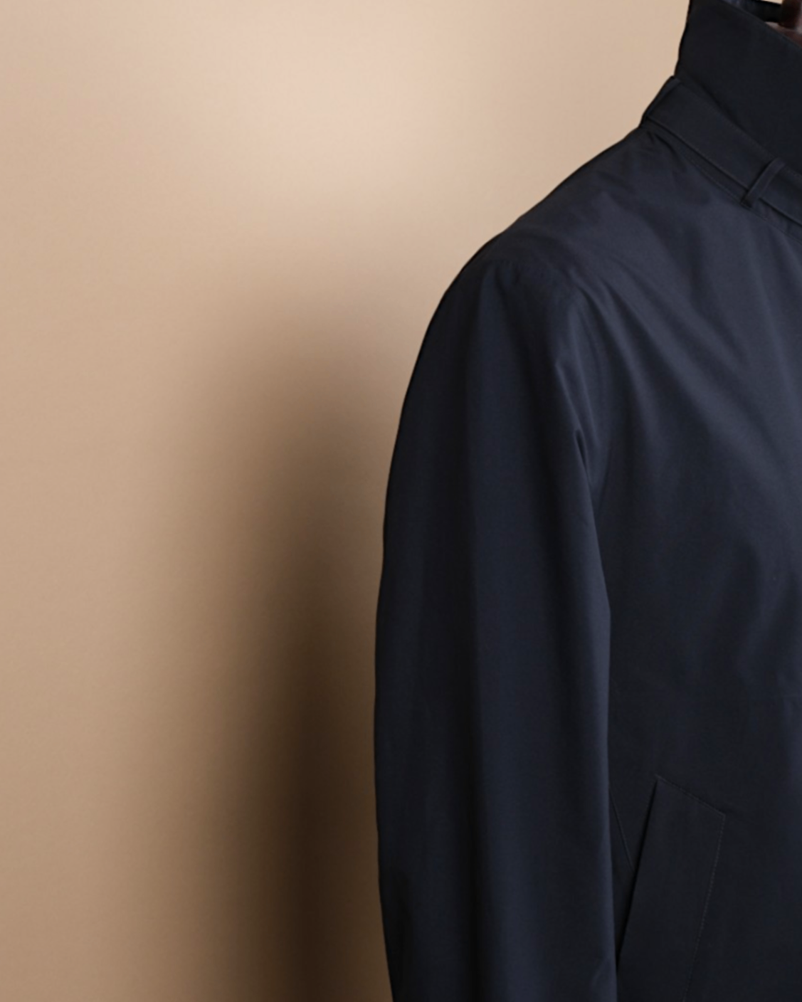 Navy Light Weight Rain Coat