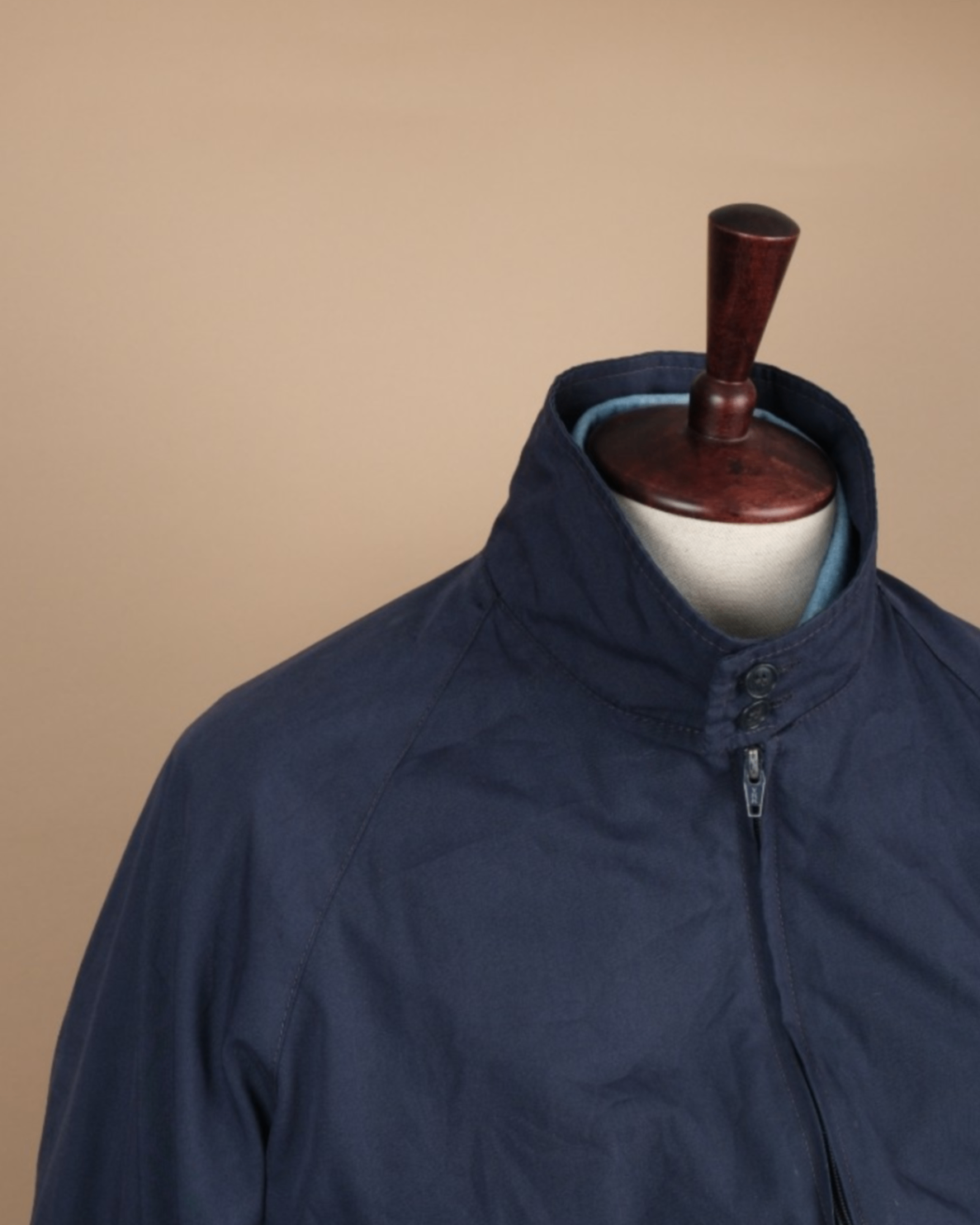 Navy Harrington Jacket