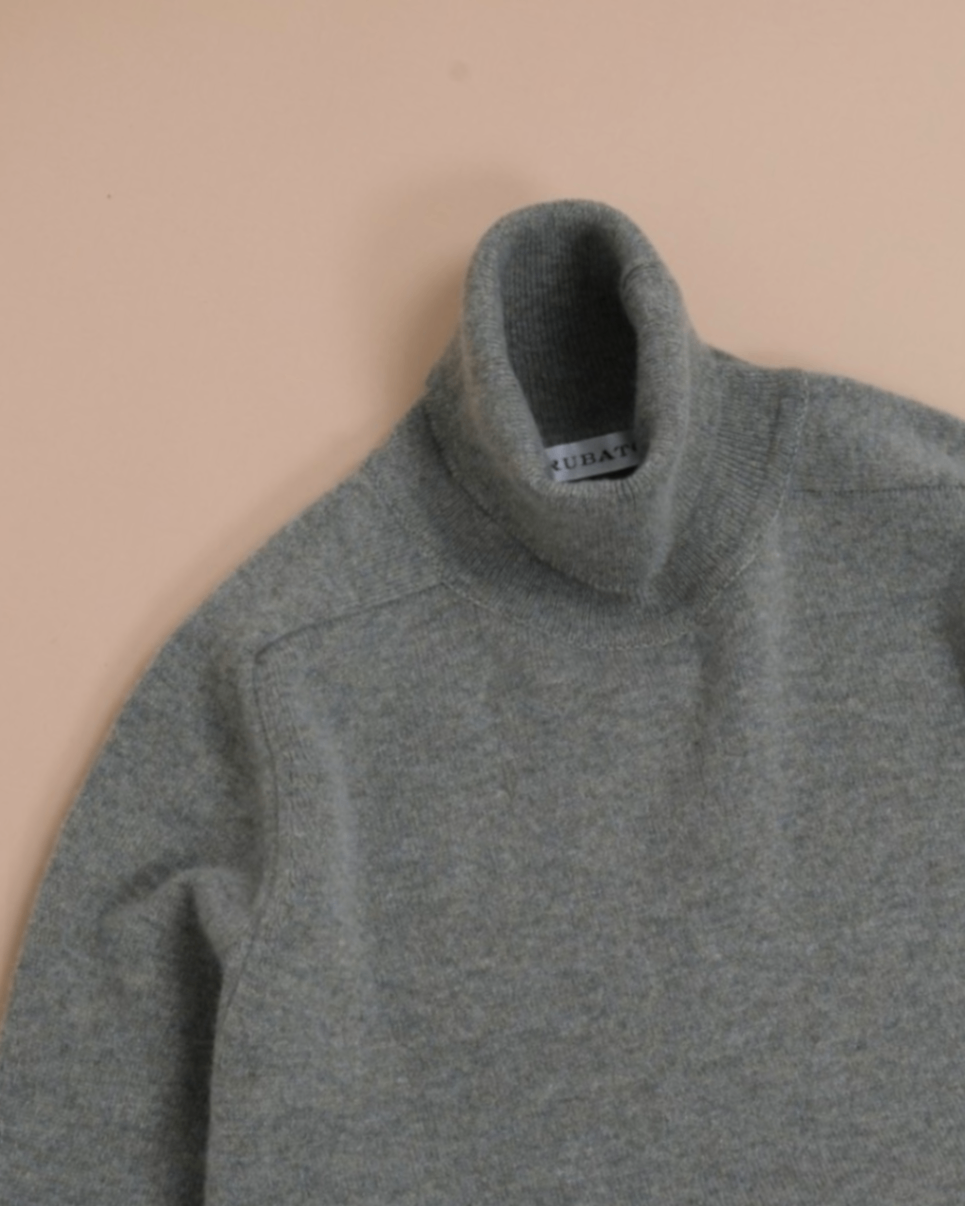 Verdant Geelong Lambswool Rollneck