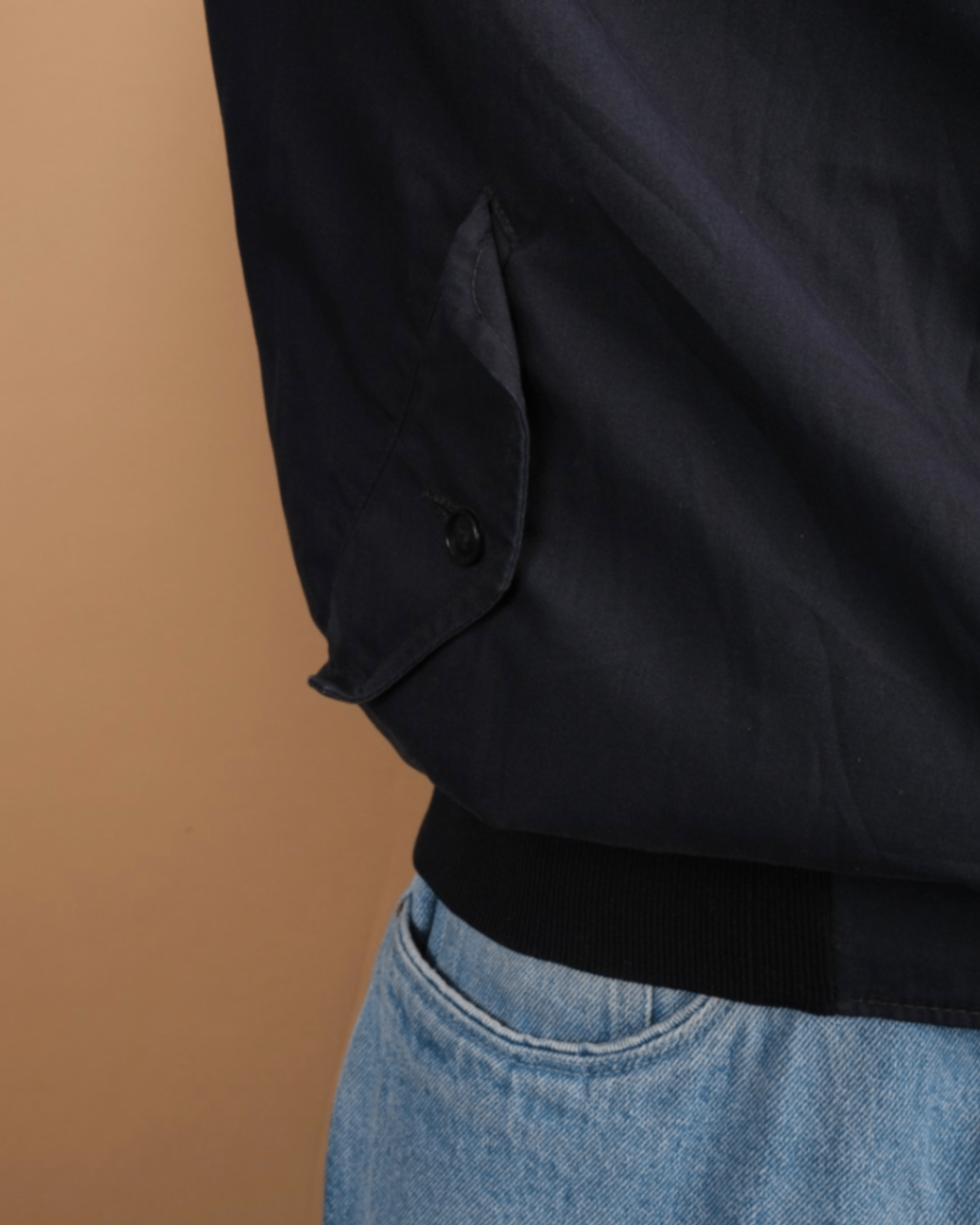 Navy Harrington Jacket