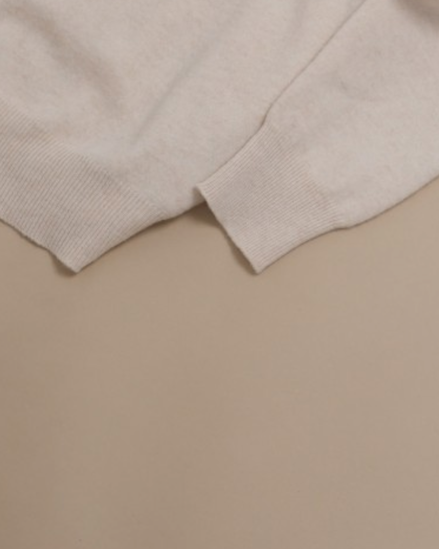 Ecru Cashmere Crewneck
