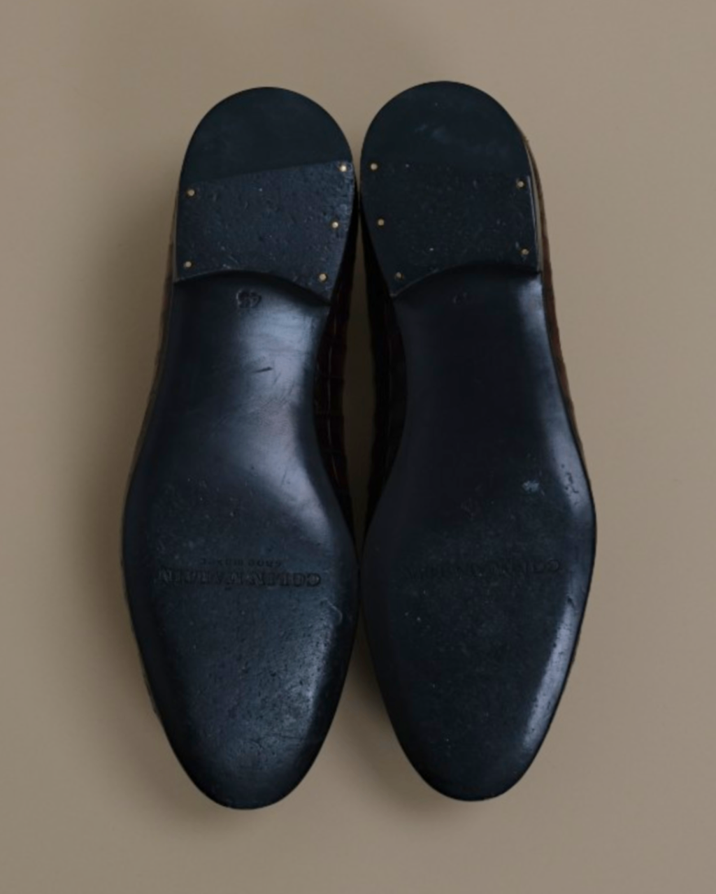 Burgundy Alligator Belgian Loafers