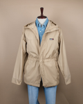 Beige Cotton Windbreaker